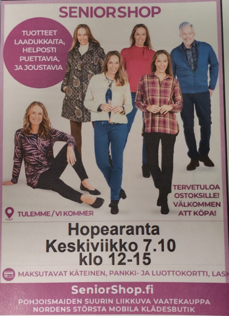 Seniorshop ke 7.10.2026